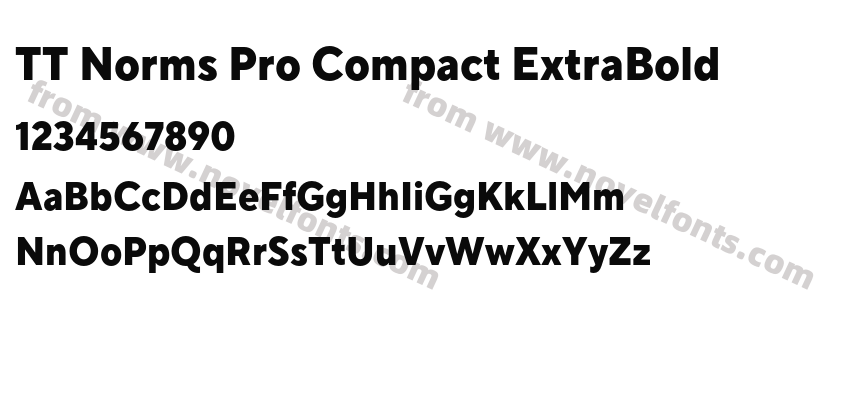 TT Norms Pro Compact ExtraBoldPreview