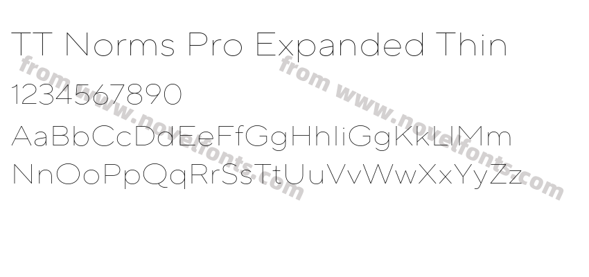 TT Norms Pro Expanded ThinPreview