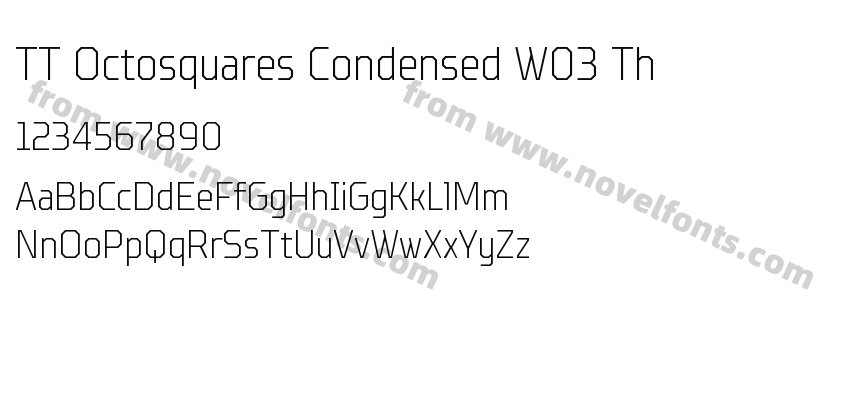 TT Octosquares Condensed W03 ThPreview
