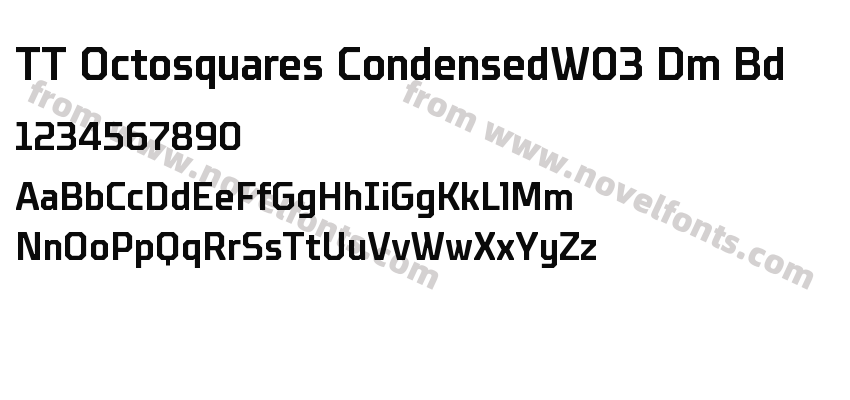 TT Octosquares CondensedW03 Dm BdPreview