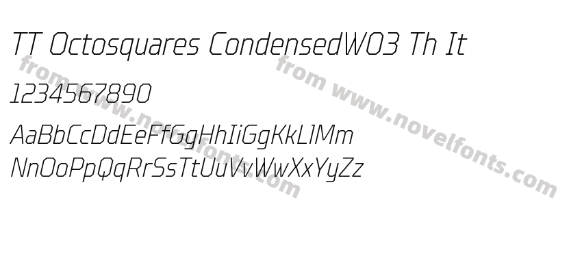 TT Octosquares CondensedW03 Th ItPreview