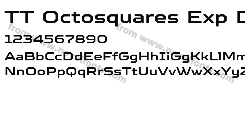 TT Octosquares Exp D BoldPreview