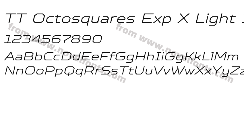 TT Octosquares Exp X Light ItPreview