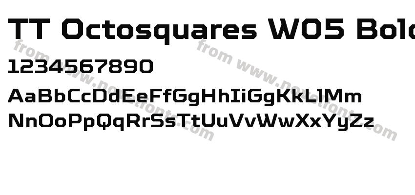 TT Octosquares W05 BoldPreview