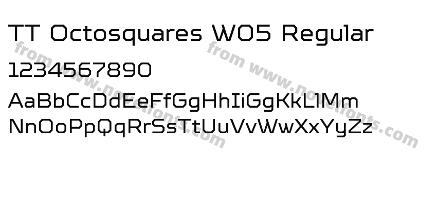 TT Octosquares W05 RegularPreview