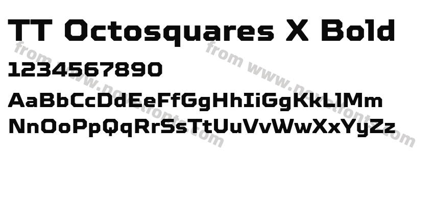 TT Octosquares X BoldPreview