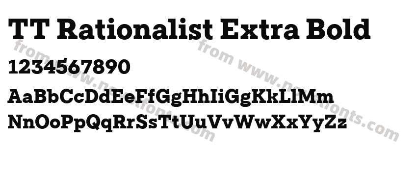 TT Rationalist Extra BoldPreview