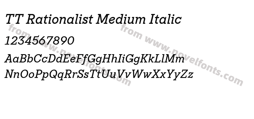 TT Rationalist Medium ItalicPreview