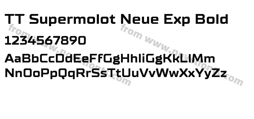 TT Supermolot Neue Exp BoldPreview