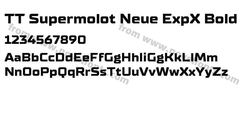 TT Supermolot Neue ExpX BoldPreview