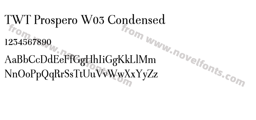 TWT Prospero W03 CondensedPreview