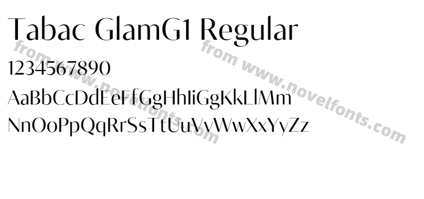 Tabac GlamG1 RegularPreview