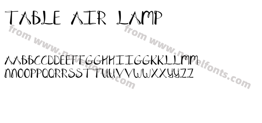 Table Air LampPreview