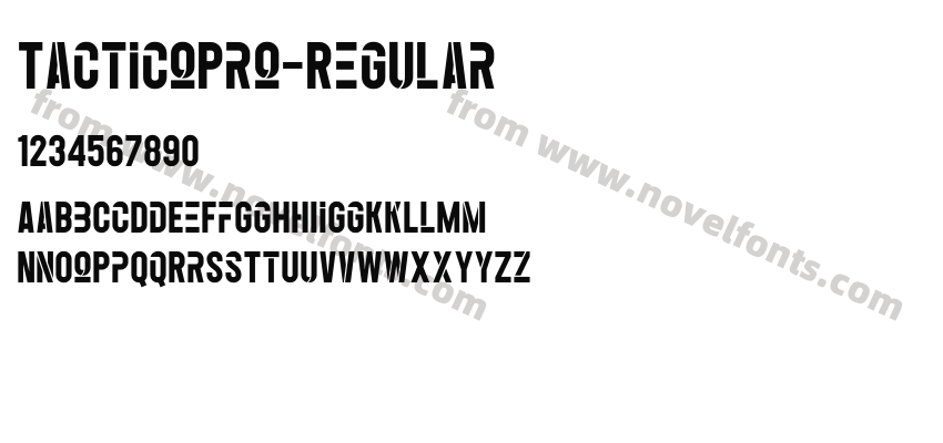 TacticoPro-RegularPreview