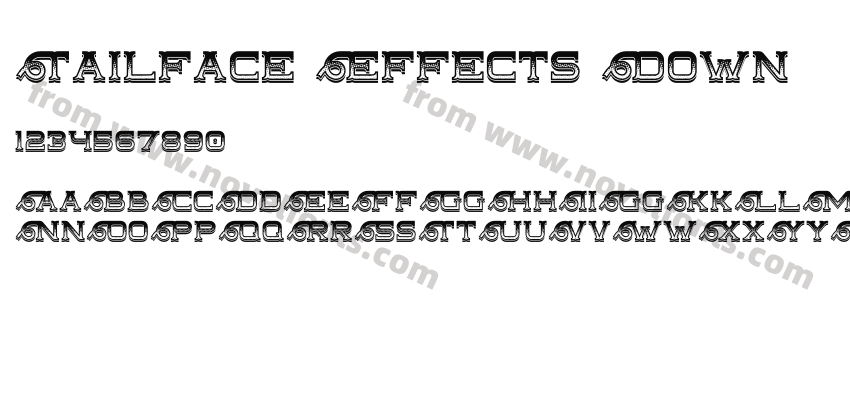Tailface Effects DownPreview