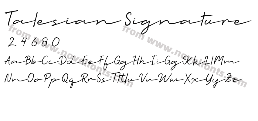 Talesian SignaturePreview