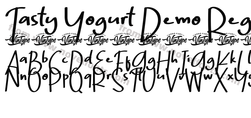Tasty Yogurt Demo RegularPreview