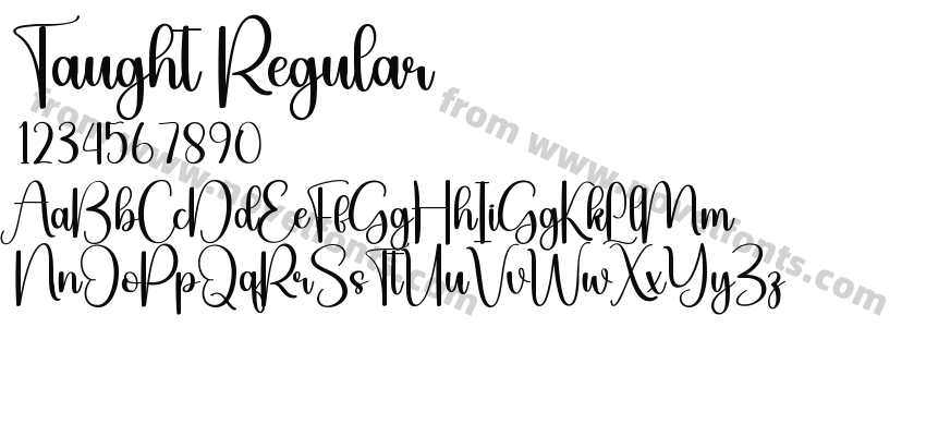 Taught RegularPreview