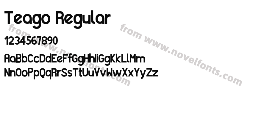 Teago RegularPreview