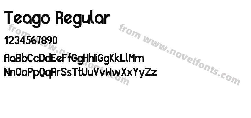 Teago RegularPreview
