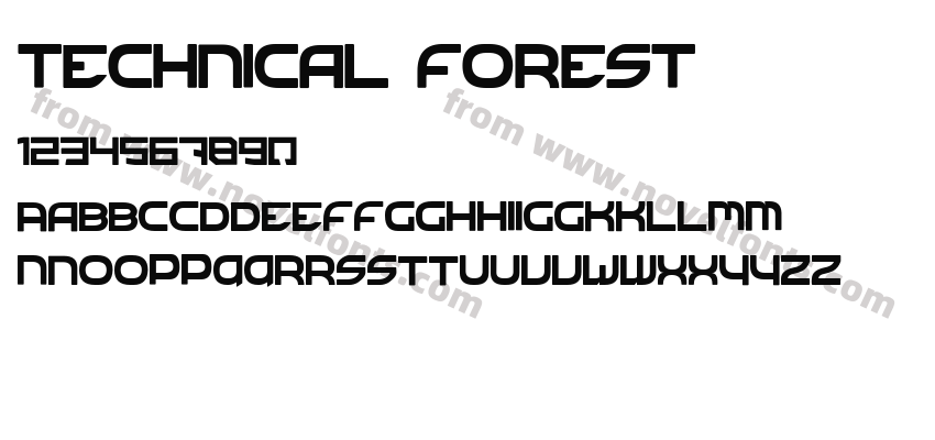 Technical ForestPreview