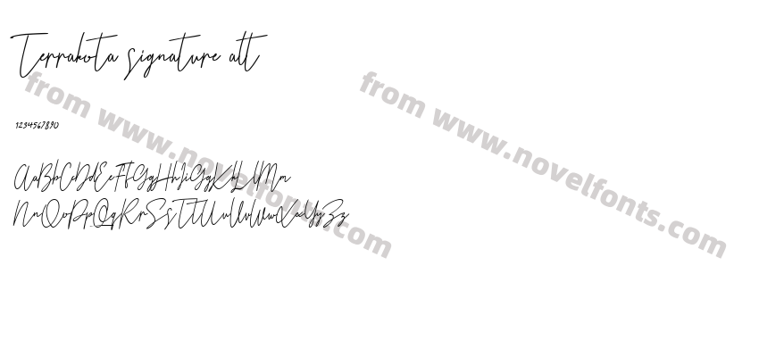 Terrakota signature altPreview