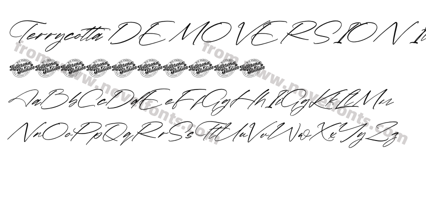 Terrycotta DEMO VERSION ItalicPreview