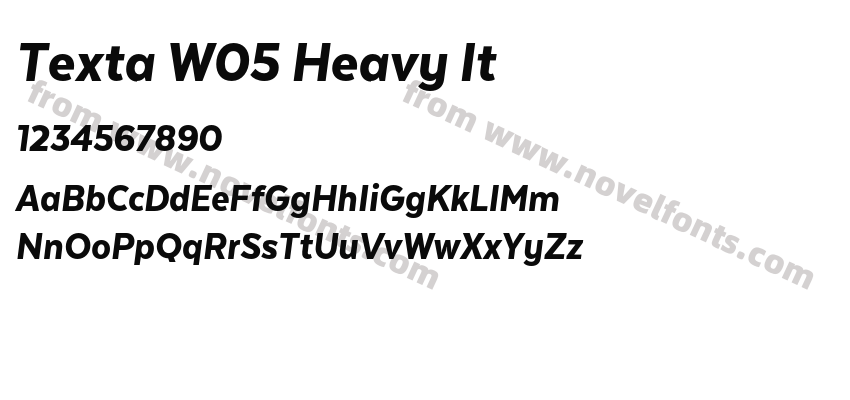 Texta W05 Heavy ItPreview