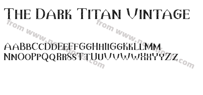 The Dark Titan VintagePreview