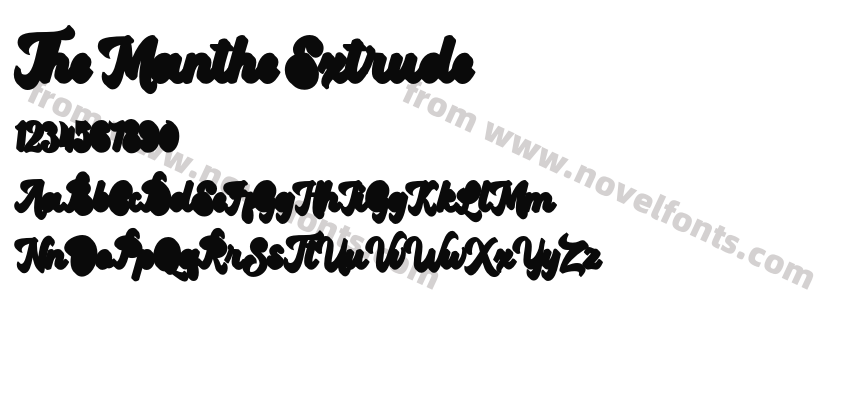 The Manthe ExtrudePreview