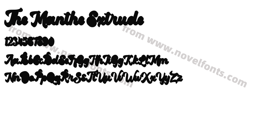 The Manthe ExtrudePreview
