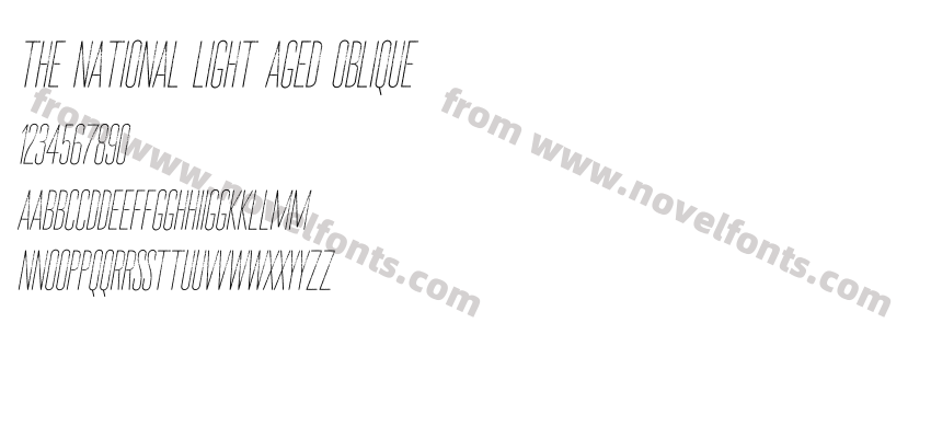 The National Light Aged ObliquePreview