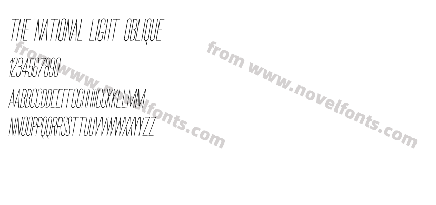 The National Light ObliquePreview