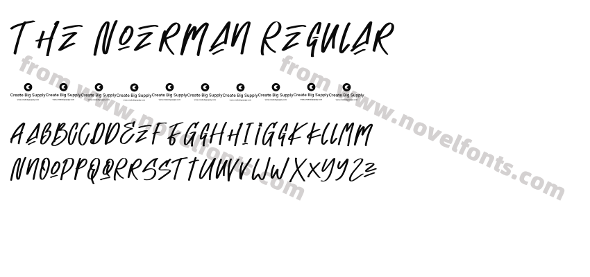 The Noerman RegularPreview