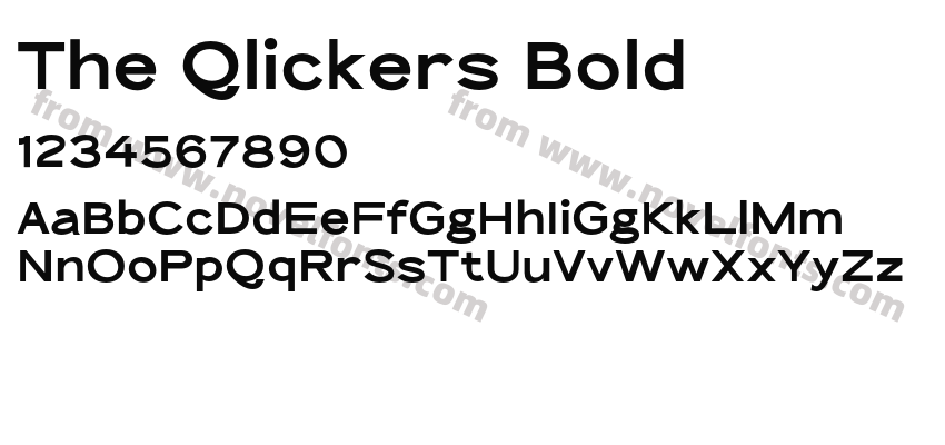 The Qlickers BoldPreview