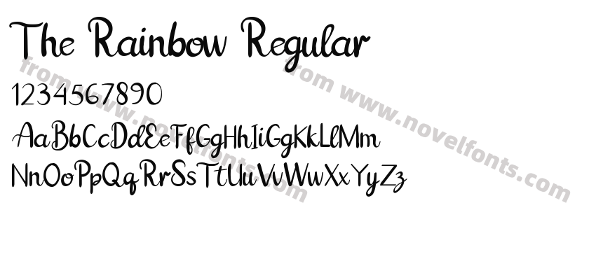 The Rainbow RegularPreview