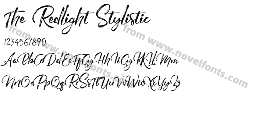The Redlight StylisticPreview