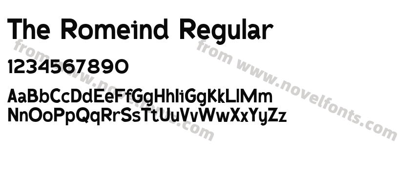 The Romeind RegularPreview