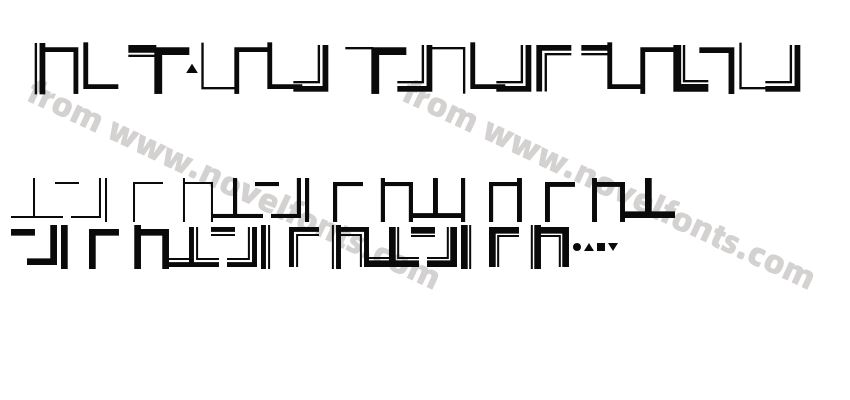 The Voyager Borders RegularPreview