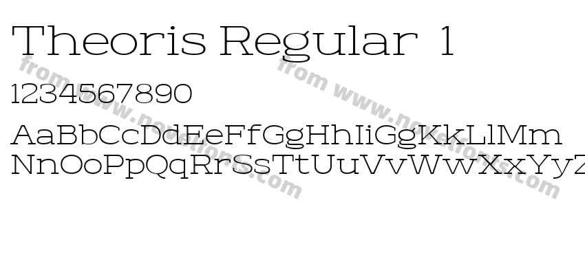 Theoris Regular(1)Preview