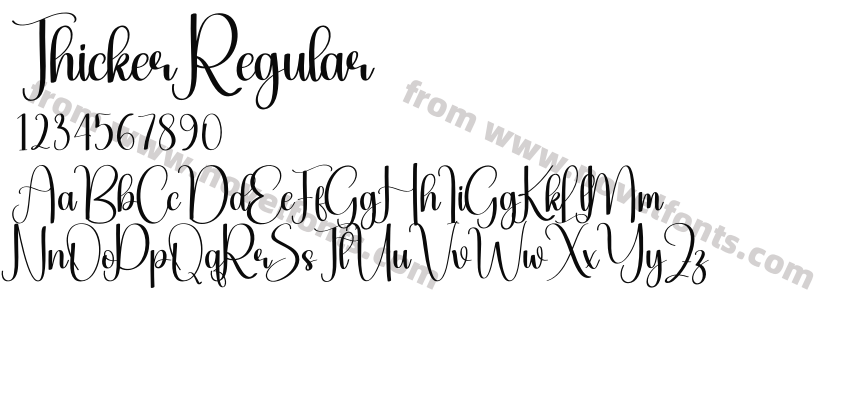 Thicker RegularPreview