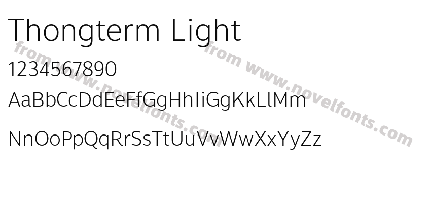 Thongterm LightPreview