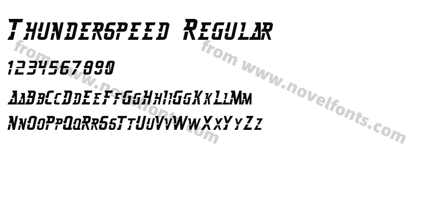 Thunderspeed RegularPreview