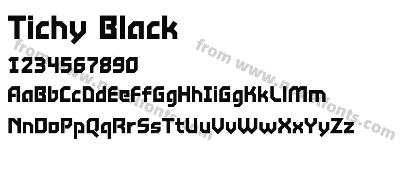 Tichy BlackPreview