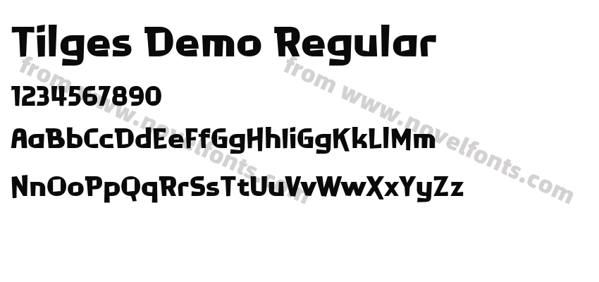 Tilges Demo RegularPreview