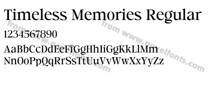 Timeless Memories RegularPreview