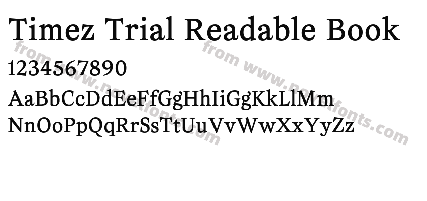Timez Trial Readable BookPreview