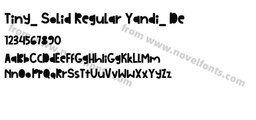 Tiny_ Solid Regular Yandi_ DePreview