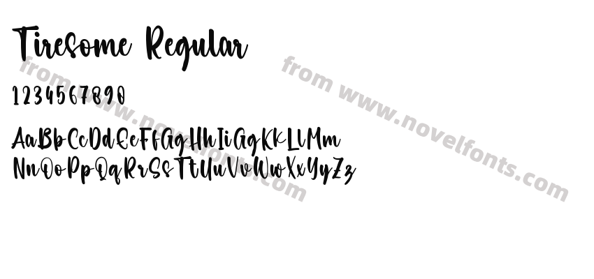 Tiresome RegularPreview
