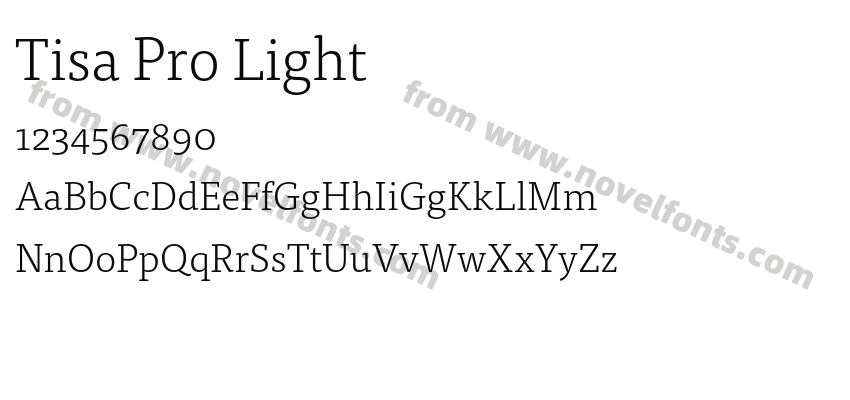 Tisa Pro LightPreview